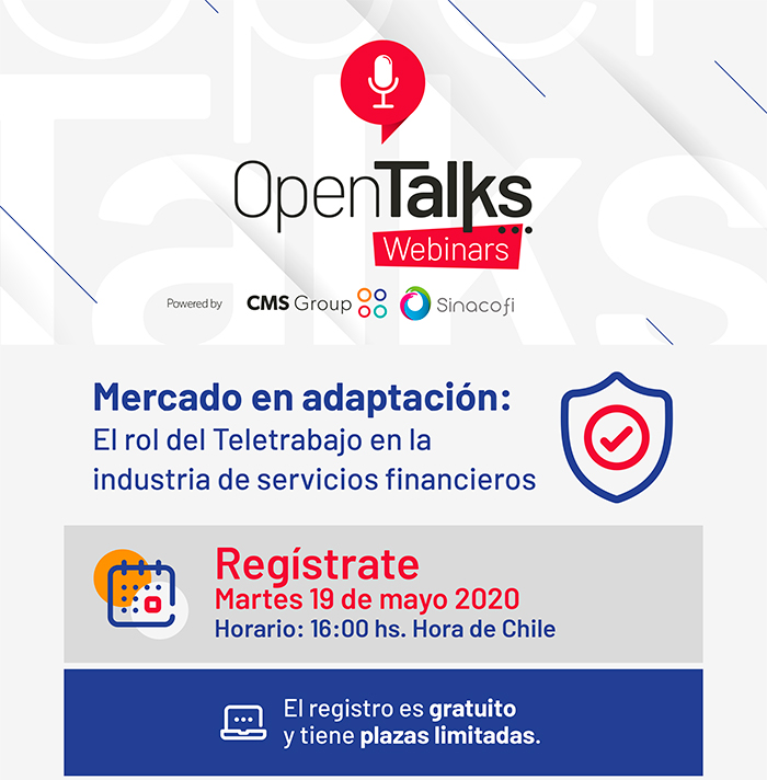 Cristián Maulén, presidente de la AMDD, participará en  webinar gratuito de Sinacofi sobre el rol del teletrabajo en la industria de servicios financieros