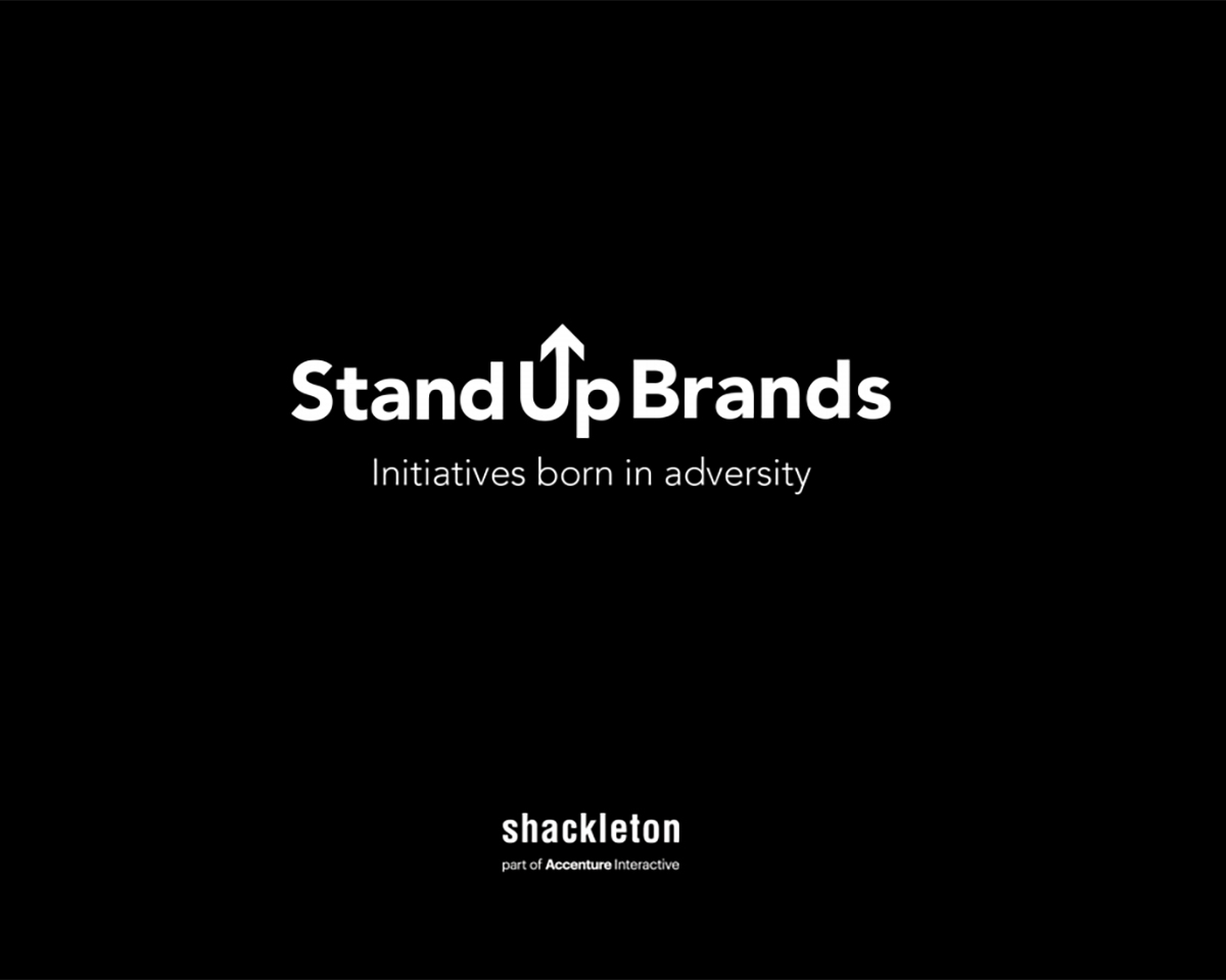 Stand Up Brands, informe de Shackleton sobre iniciativas nacidas en adversidad