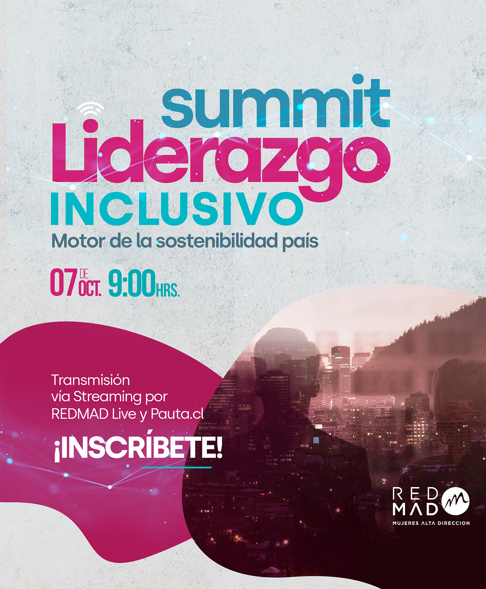Líderes nacionales e internacionales se reunirán en Summit REDMAD para abordar el liderazgo inclusivo como estrategia de desarrollo