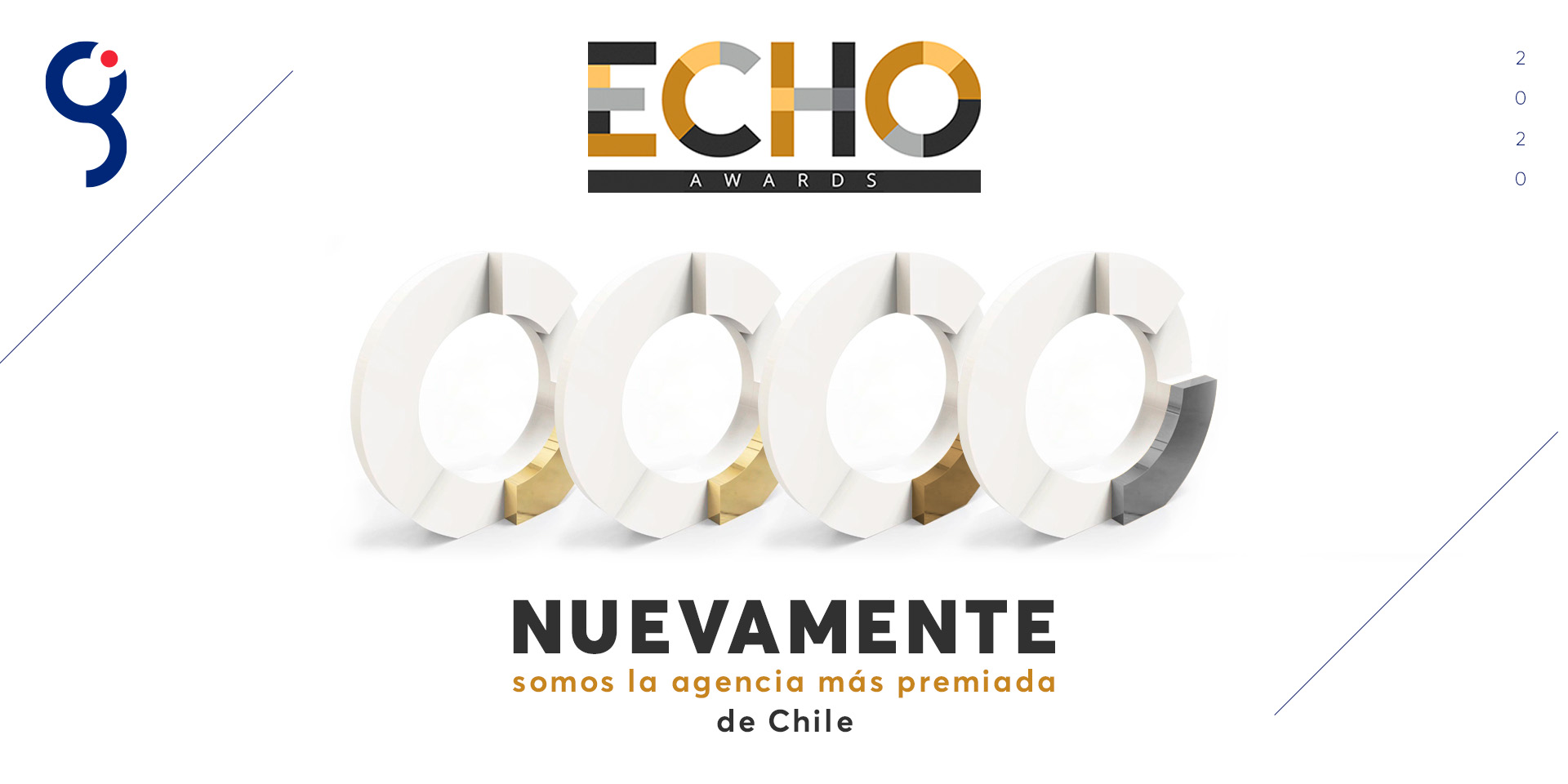 Global, la agencia más premiada de Chile por quinto año consecutivo en los Echo Awards Latam 2020