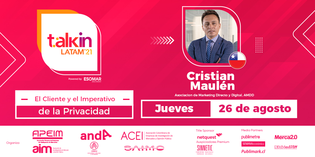 Charla de AIM Chile con Cristián Maulén en TalkIN LATAM 21