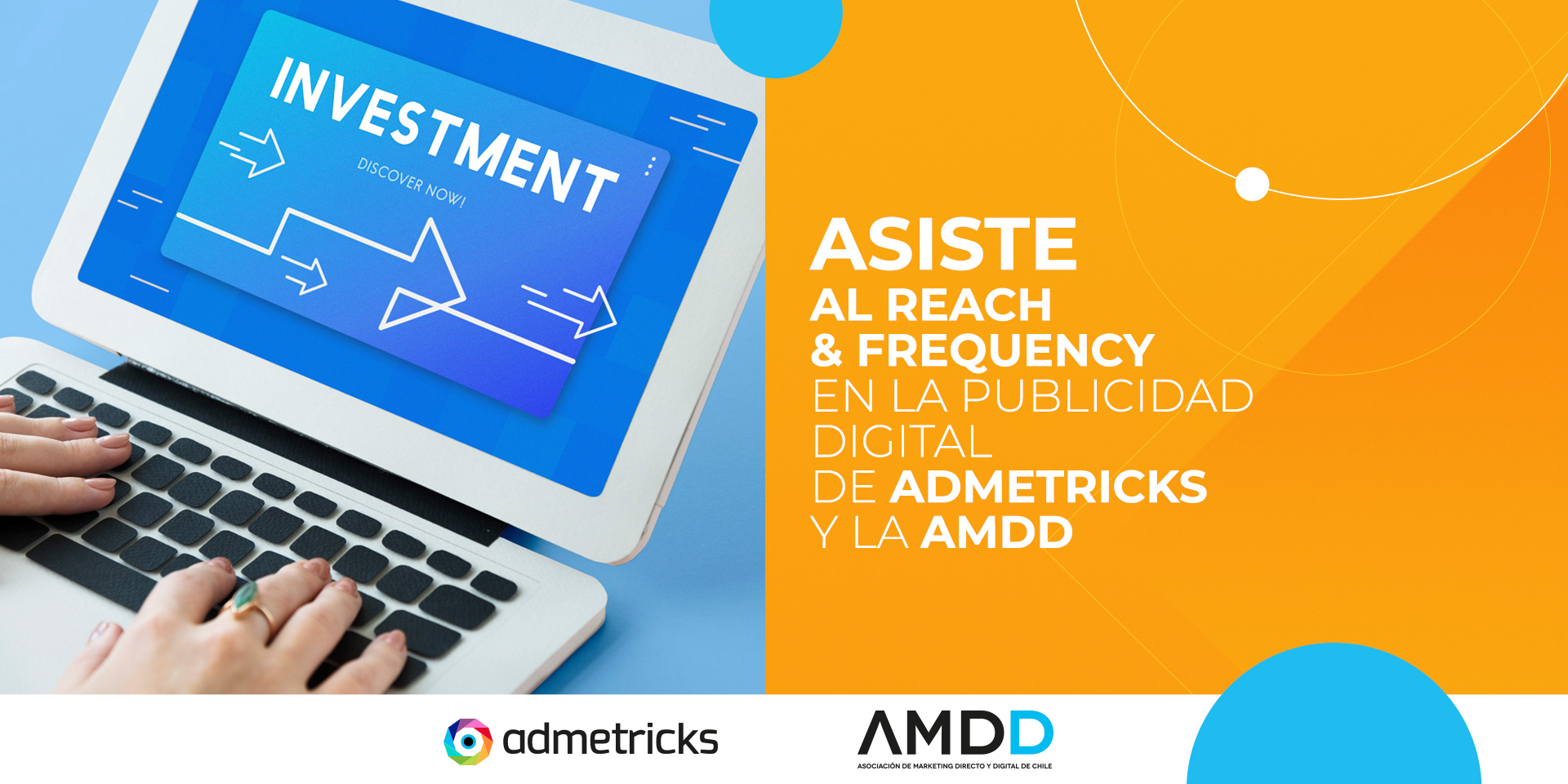 Asiste al Reach & Frequency en la publicidad digital de Admetricks y la AMDD