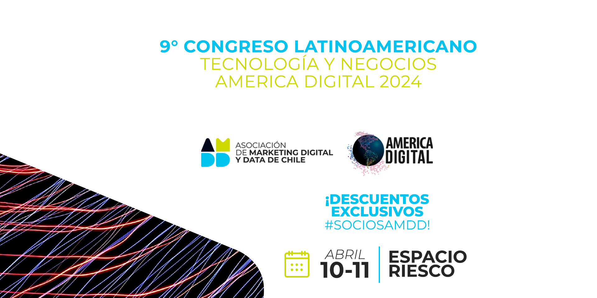 AMDD ofrece beneficios exclusivos para socios para el 9° Congreso Latinoamericano America Digital 2024