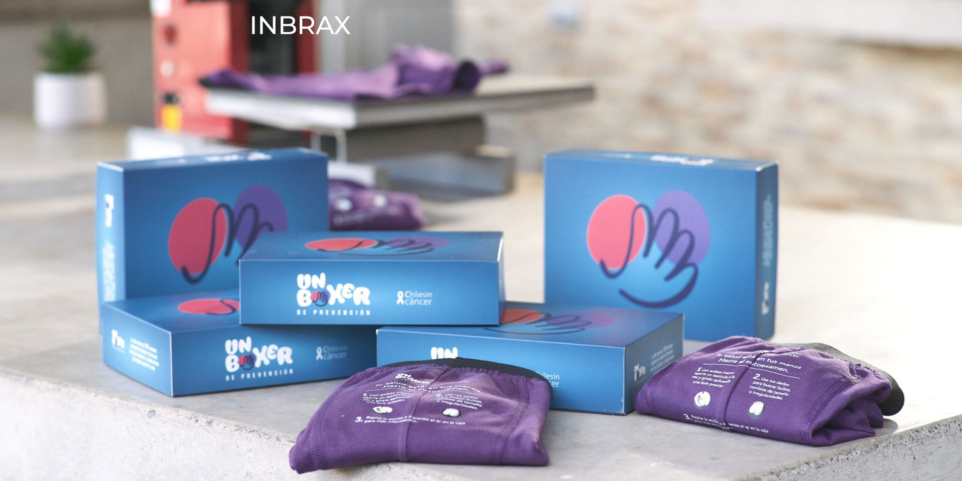 Inbrax y Chilesincáncer lanzan la campaña Unboxer de prevención